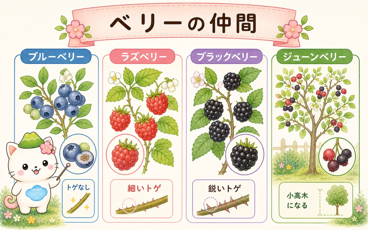 ベリー類(低木果樹)