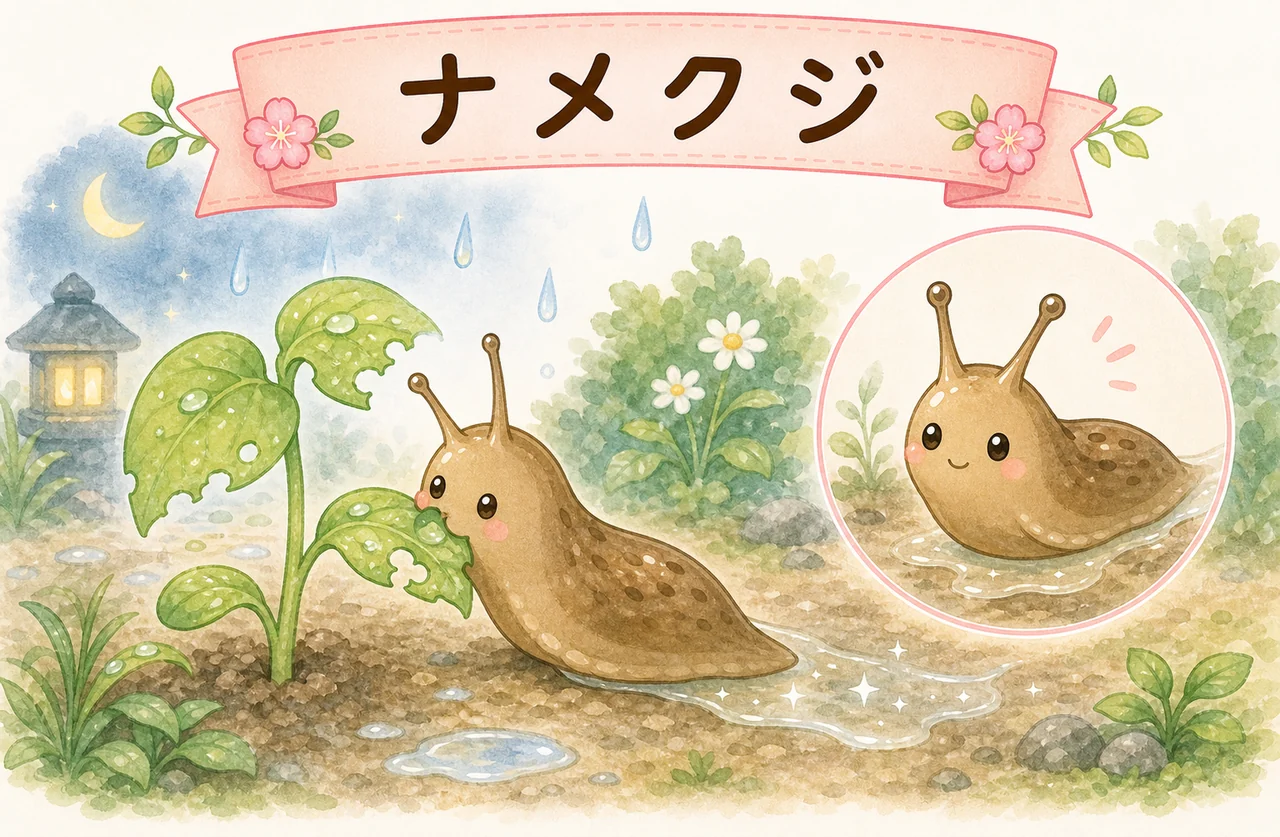 ナメクジのイラスト